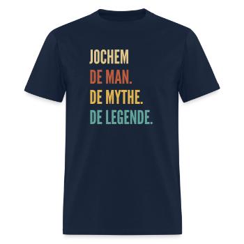 Dutch First Name - Men's T-Shirt - navy - Front - Jose (178cm)