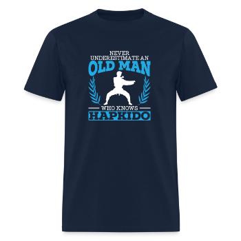 Hapkido Korean Martial Self Defense Martial - Men's T-Shirt - navy - Front - Jose (178cm)