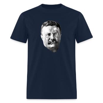 President Teddy Roosevelt - Men's T-Shirt - navy - Front - Jose (178cm)