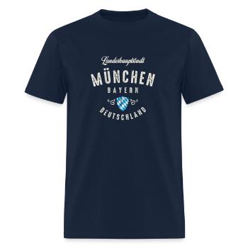 State Capital Muh Bavaria Germany - Men's T-Shirt - navy - Front - Jose (178cm)
