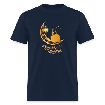 Ramadan Kareem Mubarak Islamic For - Men's T-Shirt - navy - Front - Jose (178cm)