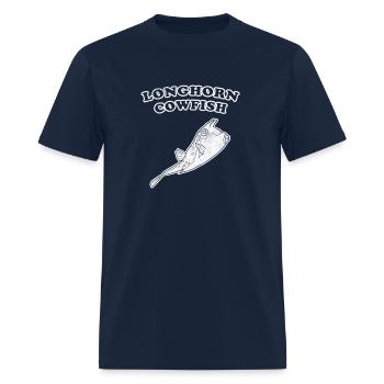 Longhorn Cowfish By Turbo Volcano - Men's T-Shirt - navy - Front - Jose (178cm)