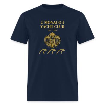 Monaco Yacht - Men's T-Shirt - navy - Front - Jose (178cm)