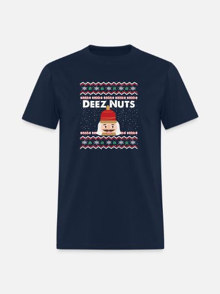Deez Nuts Nutcracker - Men's T-Shirt - navy
