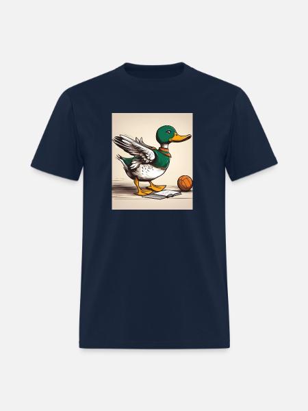 duck - Men's T-Shirt - navy