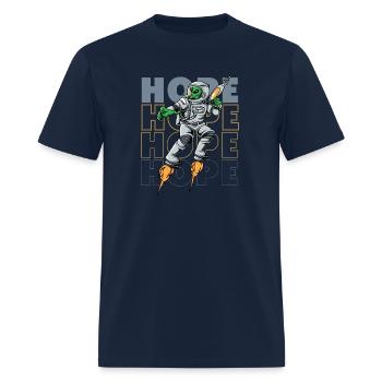 Hope in Every Blast - Men's T-Shirt - navy - Front - Jose (178cm)