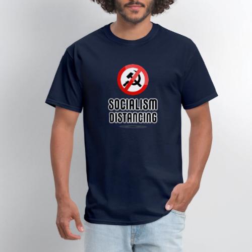 Socialism Distancing - Men's T-Shirt