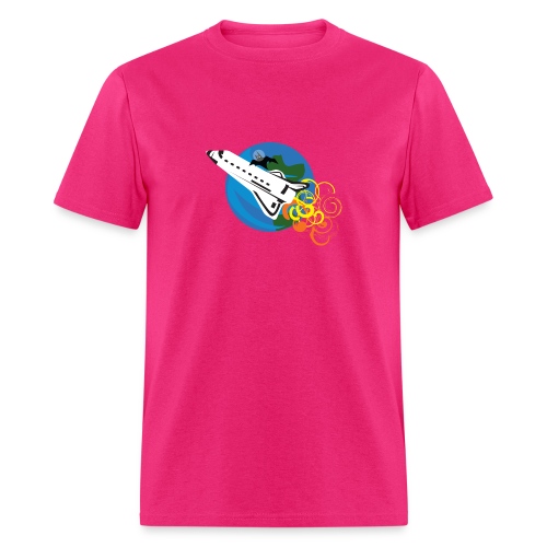 Space Bat Hitching A Ride Ladies Tee - Men's T-Shirt