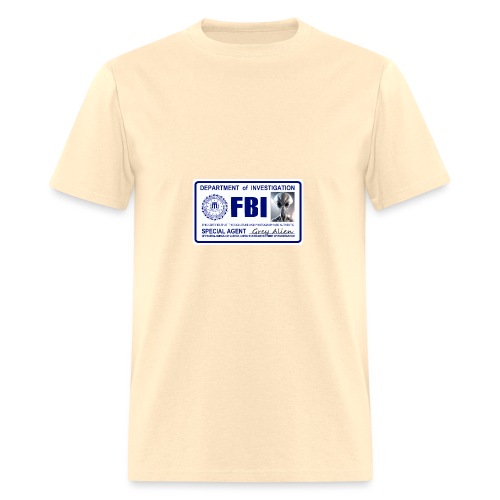 Alien FBI Credentials - Men's T-Shirt