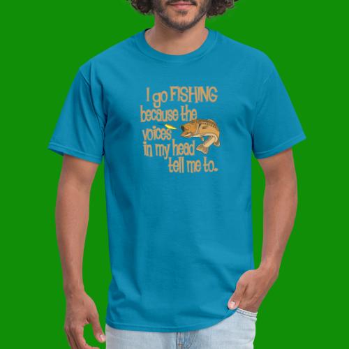 Fishing Voices - Men's T-Shirt