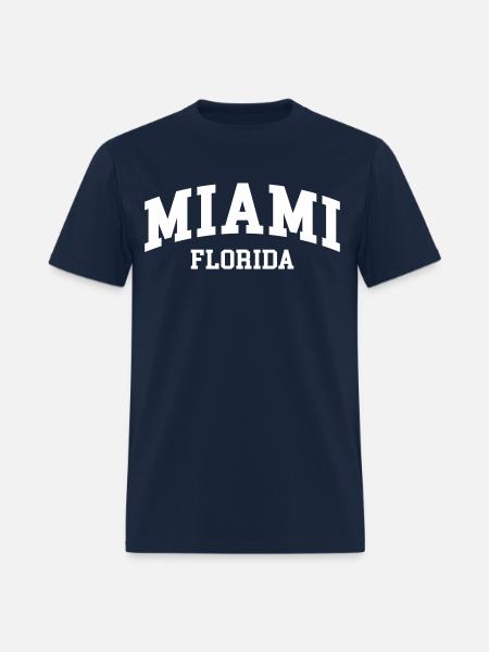 Miami - Men's T-Shirt - navy