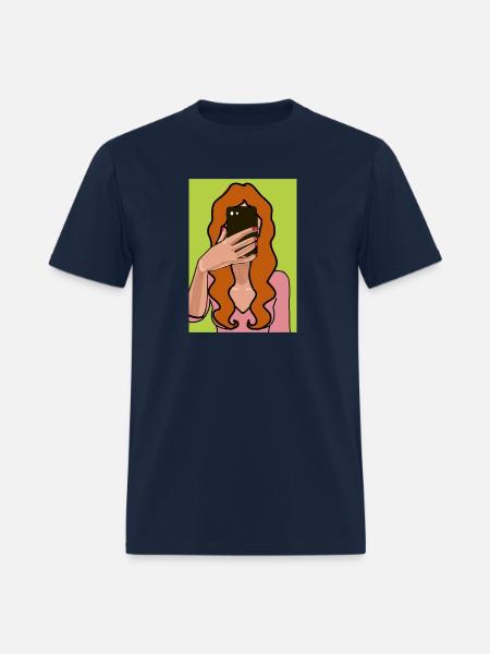 selfie - Men's T-Shirt - navy
