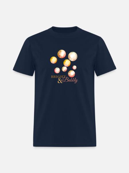 Bubbles - Men's T-Shirt - navy