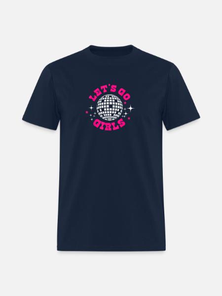 Let's Go Girls - Men's T-Shirt - navy