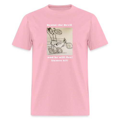 Resist the devil! - Men's T-Shirt