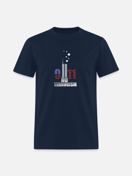 911 September - Men's T-Shirt - navy
