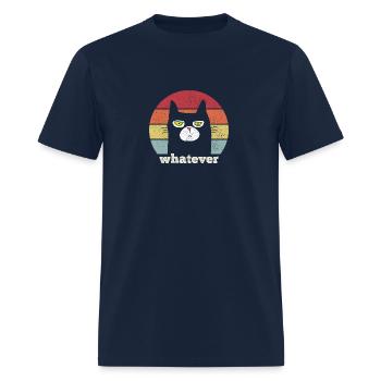 Whatever - Men's T-Shirt - navy - Front - Jose (178cm)