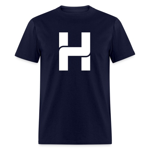 Hazey Logo White - Men's T-Shirt