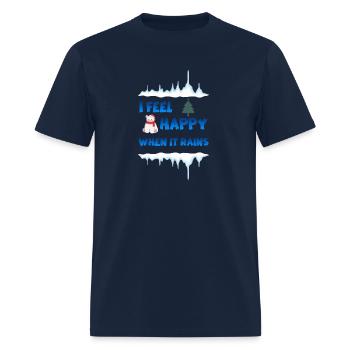 winter - Men's T-Shirt - navy - Front - Jose (178cm)