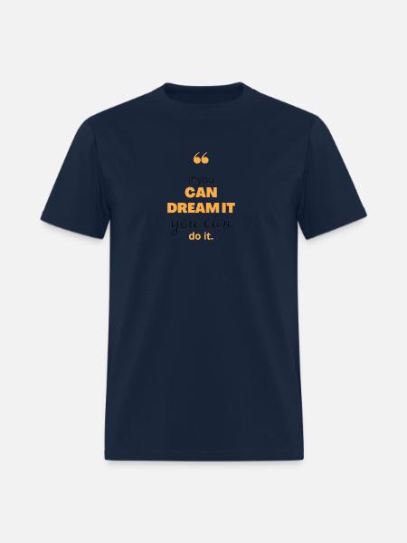 Motivational Quotes - Men's T-Shirt - navy