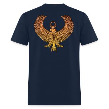 Egyptian Ancient - Men's T-Shirt - navy - Back - Jose (178cm)