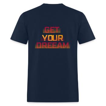 Dream - Men's T-Shirt - navy - Back - Jose (178cm)