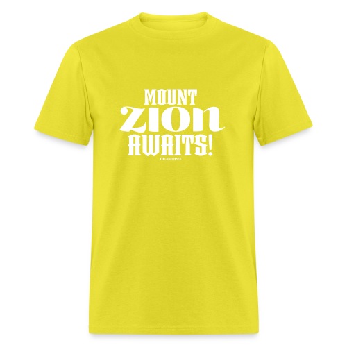Mount ZION Awaits - Men's T-Shirt