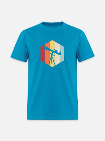 Astrophotography Telescope - Men's T-Shirt - turquoise