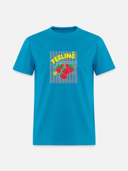 Berry Good Feeling - Men's T-Shirt - turquoise