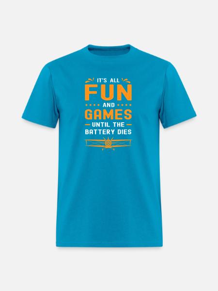 RC Plane Model Airplane Aircraft - Men's T-Shirt - turquoise