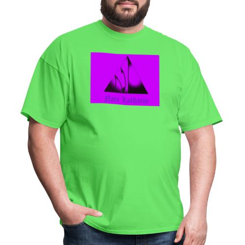 Purple Logo 2 - Men's T-Shirt