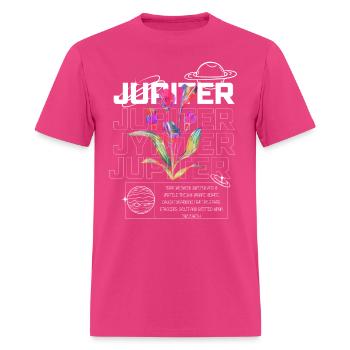 jupiter - Men's T-Shirt - fuchsia - Front - Jose (178cm)