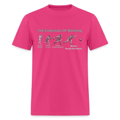 Evolution Of Bowling - Men's T-Shirt