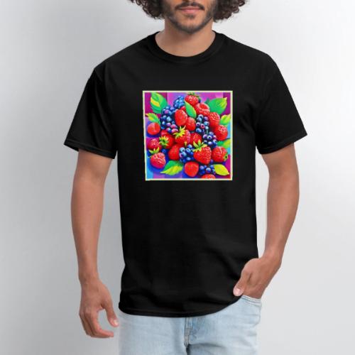 Fresh Berry Bounty - Men's T-Shirt