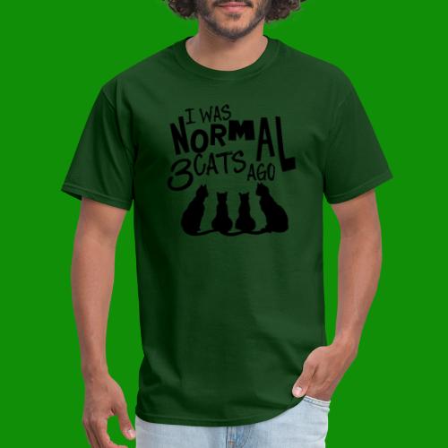 Normal 3 Cats Ago - Men's T-Shirt