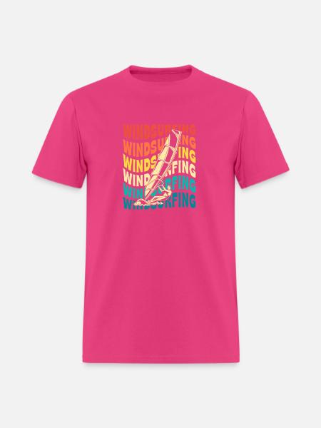 Windsurf Water Sports Windsurfing - Men's T-Shirt - fuchsia
