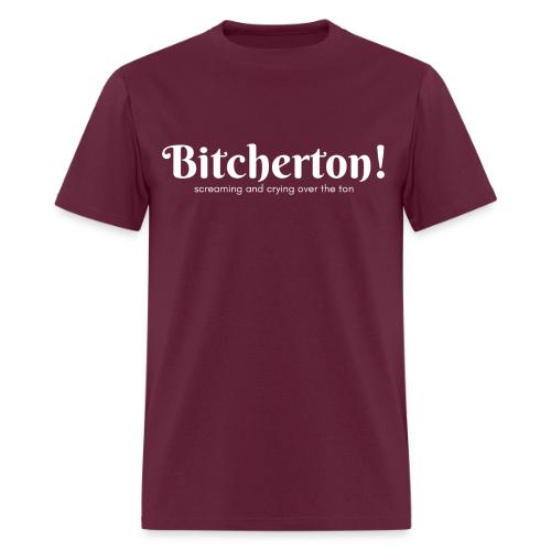 Bitcherton White - Men's T-Shirt