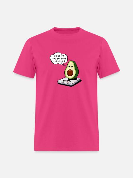 Avocado- Avo-cardio - Men's T-Shirt - fuchsia