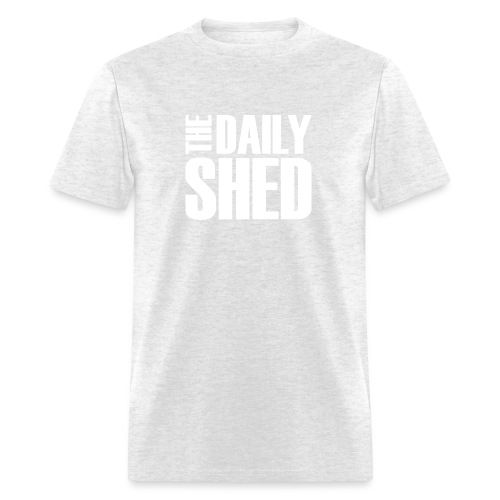 The Daily Shed - White - Men's T-Shirt