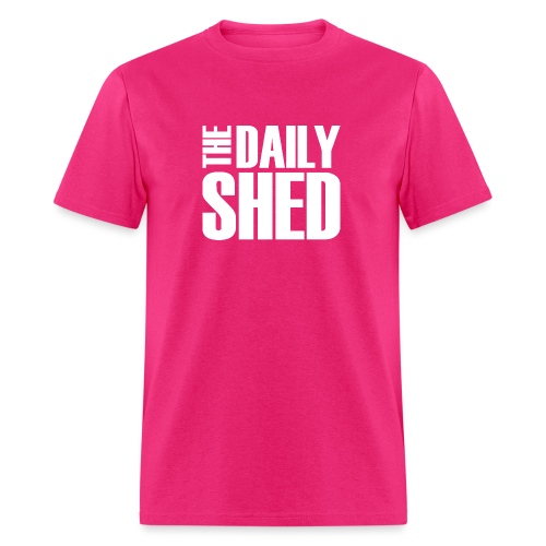 The Daily Shed - White - Men's T-Shirt