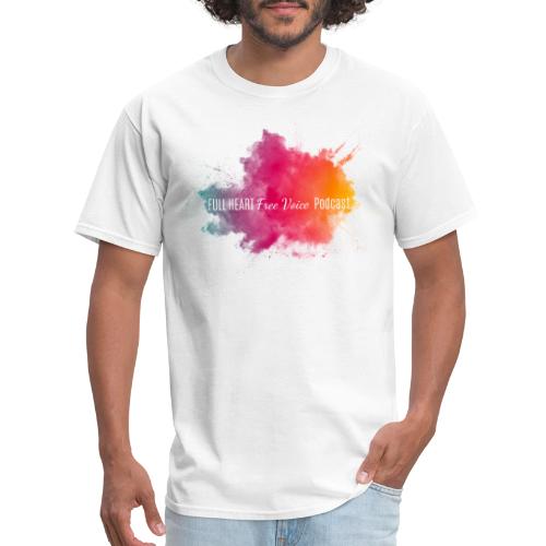 Full Heart Free Voice Color Burst Only - Men's T-Shirt