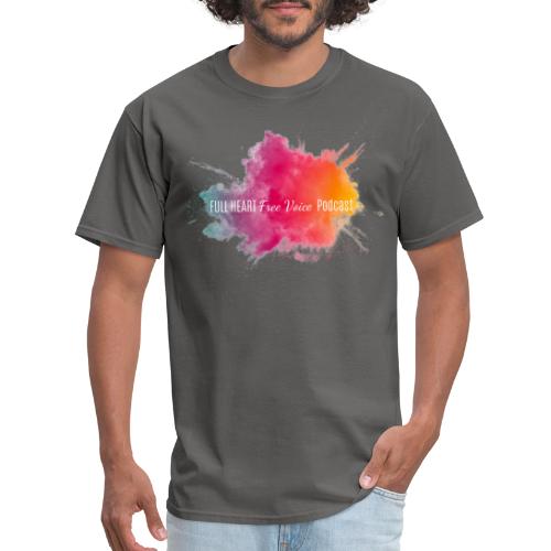 Full Heart Free Voice Color Burst Only - Men's T-Shirt