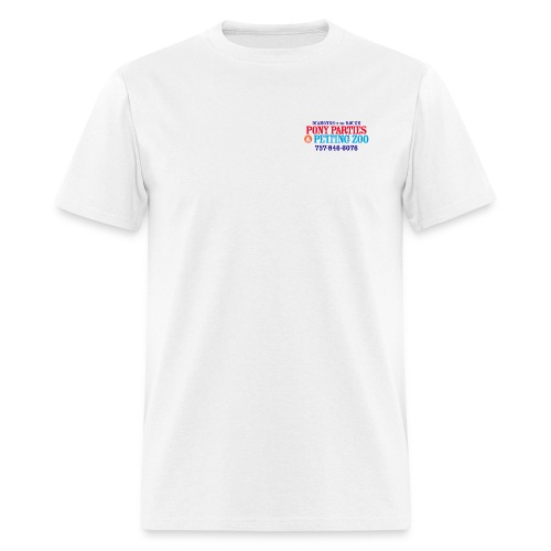DITR Pony Parties Logo tx - Men's T-Shirt