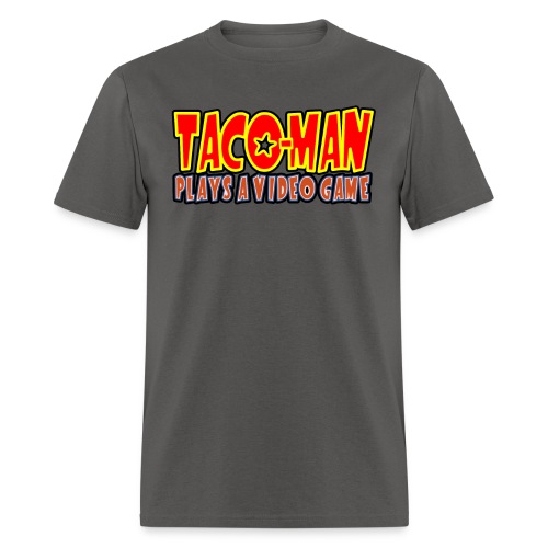 TACO MAN PLAYS LOGO - Men's T-Shirt