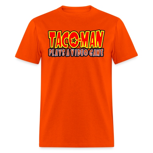 TACO MAN PLAYS LOGO - Men's T-Shirt