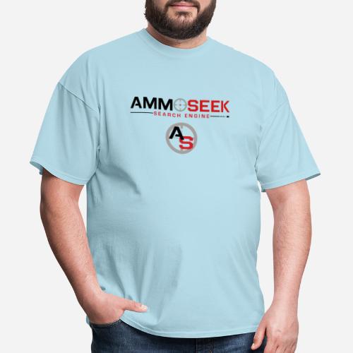 AmmoSeek Combo Logo Black - Men's T-Shirt