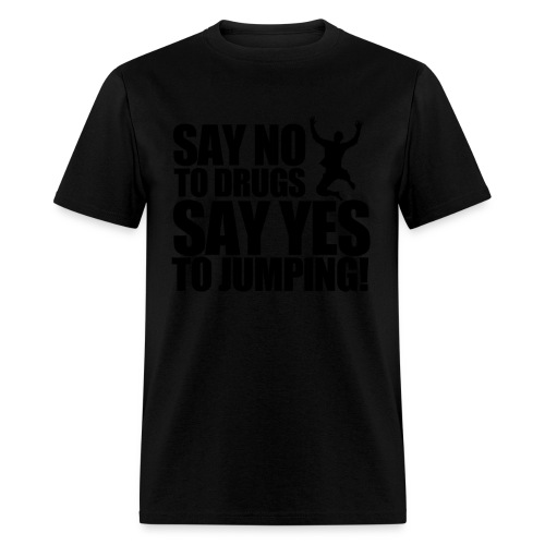 jumping - Men's T-Shirt