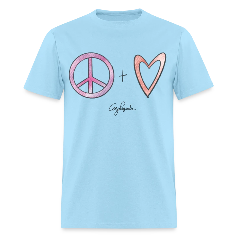 Peace and Love | Signature Collection - Men's T-Shirt