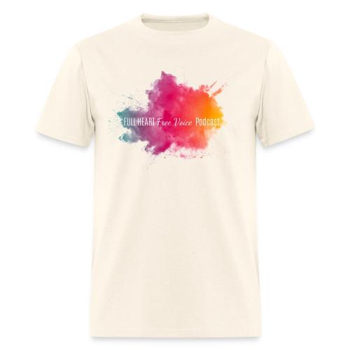 Full Heart Free Voice Color Burst Only - Men's T-Shirt