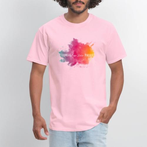 Full Heart Free Voice Color Burst Only - Men's T-Shirt